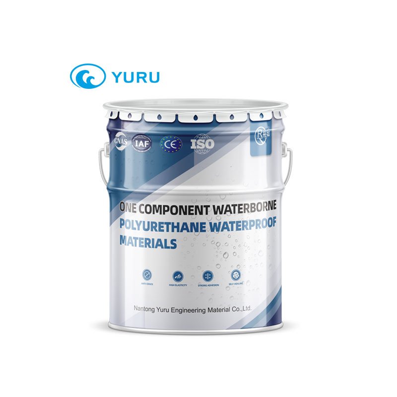 One-component waterborne polyurethane waterproof paint