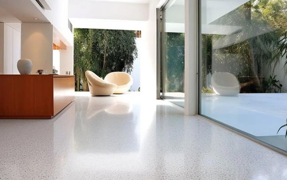 commercial epoxy colored sand flooring
