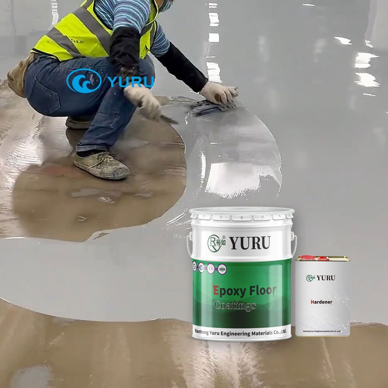 Epoxy floor paint
