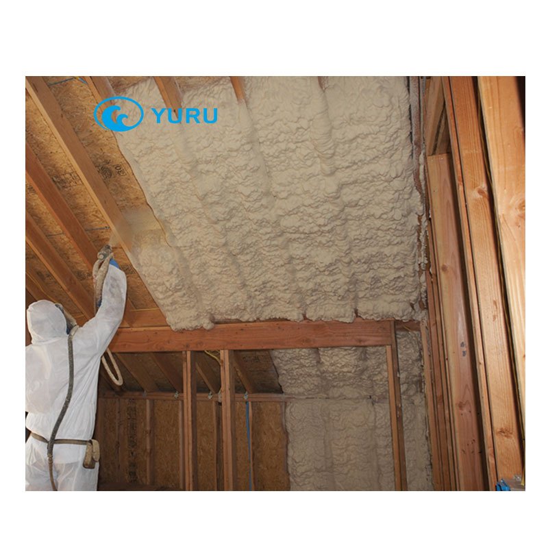 Polyurethane spray foam insulation