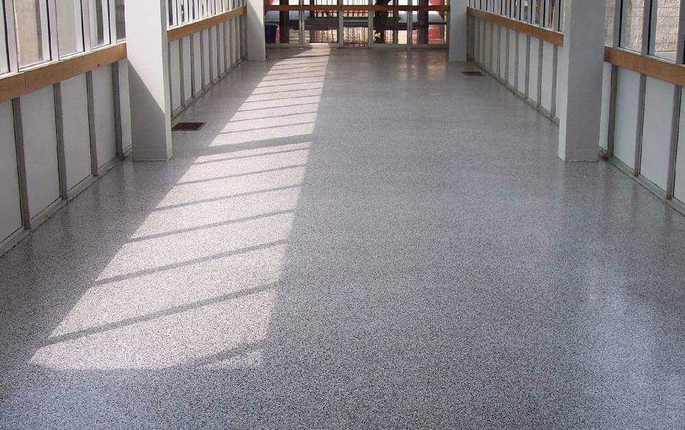 Epoxy Color Sand Flooring