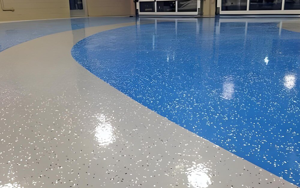 Epoxy Color Sand Flooring