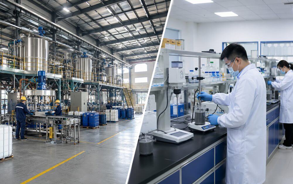 YURU polyurea grouting materials manufacturing and quality control