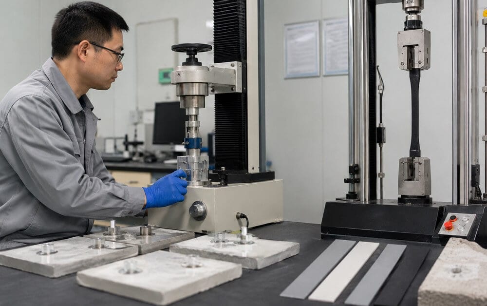 waterproof coating performance testing adhesion tensile strength