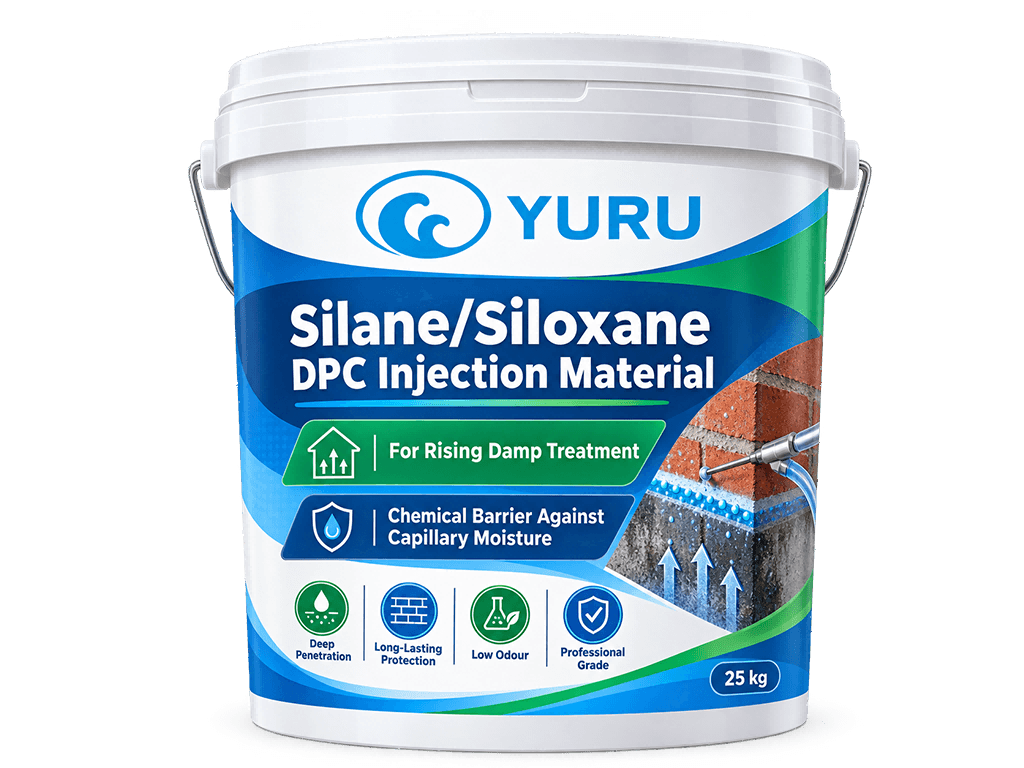 Silane/siloxane DPC injection material