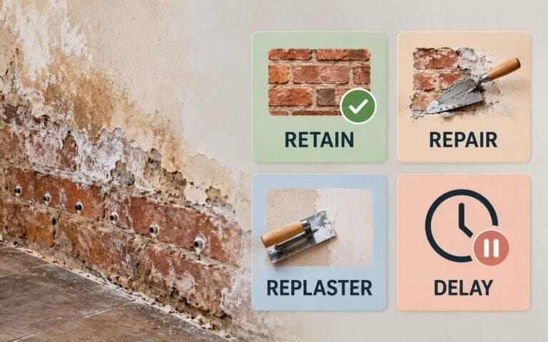 Replaster after DPC injection