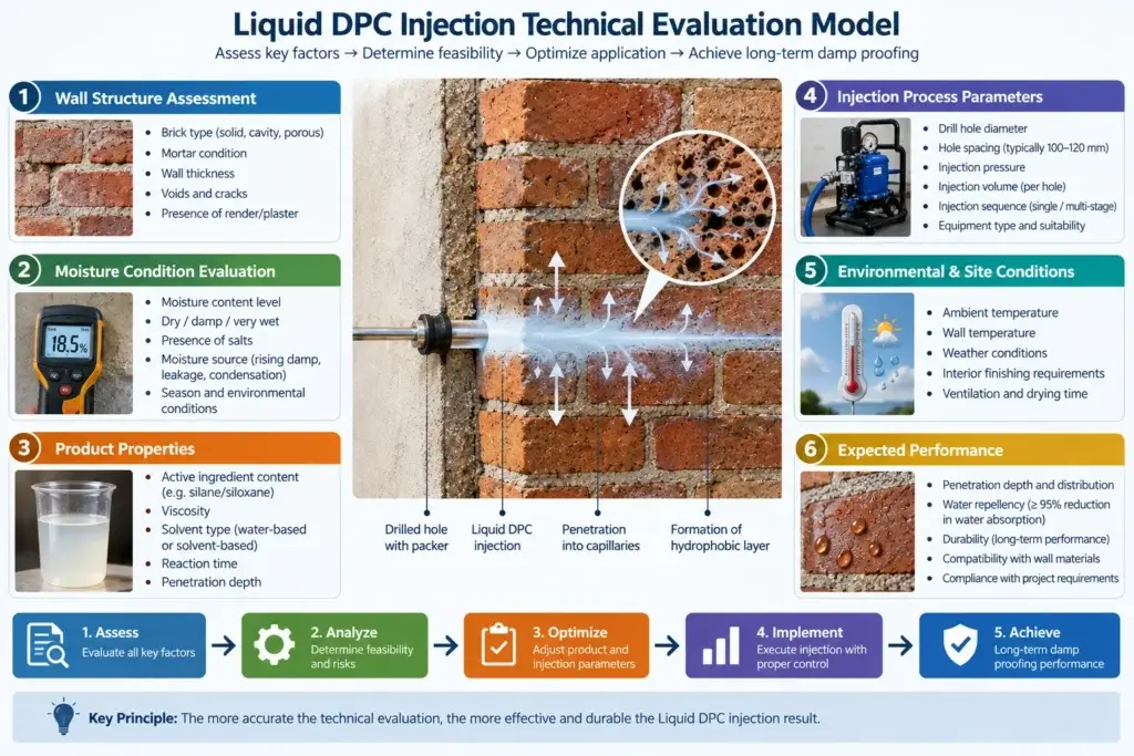 liquid dpc technical evaluation model