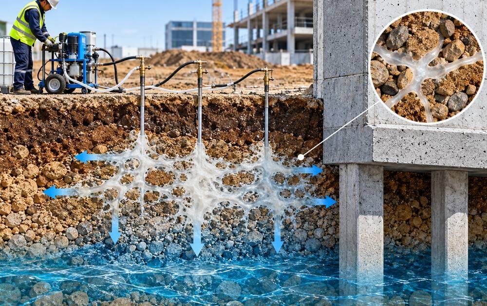 acrylate grout soil stabilization