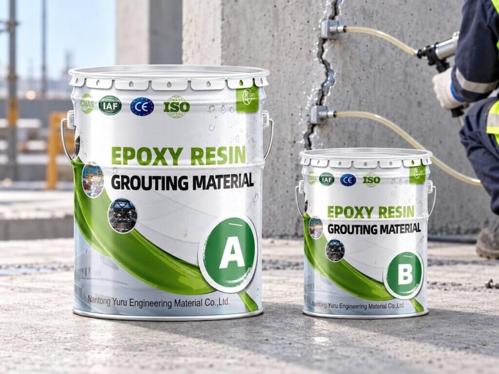 two component epoxy grout packaging